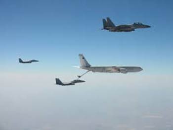 ارتفاع عدد الطلعات التدريبة للتزود بالوقود لسلاح الجو الاسرائيلي 