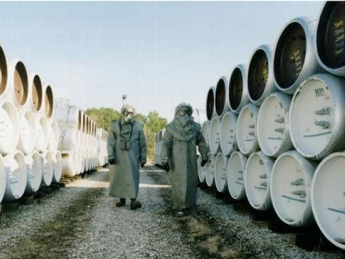 تفكيك 92% من ترسانة دمشق الكيميائية
