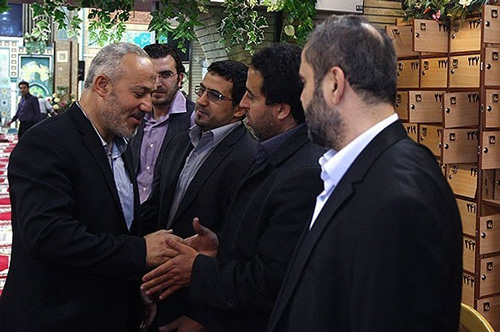 مراسم تأبين لشهداء المنار في ايران مراسم تأبين لشهداء ’المنار’ في ايران