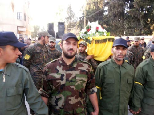 تشييع الشهيد حسنين علي شرف الدين
