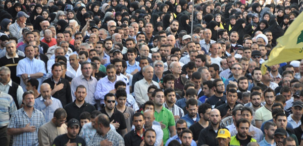تشييع الشهيد المجاهد عباس سمير طقش