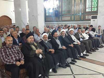  حزب الله أحيا ذكرى أربعين الشهيد العنقوني في مشغرة