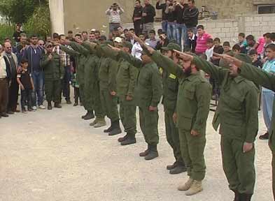 تشييع الشهيد عباس دياب عياش في البقاع الشمالي