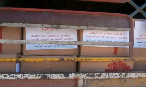 مساعدات وخطة امنية لبلدة الطفيل 