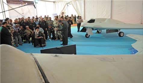 ازاحة الستار عن النموذج الايراني لطائرة &rsquo;اركيو 170&rsquo; الأميركية