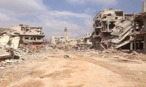 حمص القديمة خالية من المسلحين وعودة المدنيين اليها