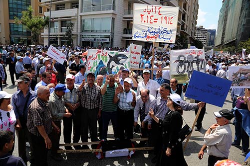 التظاهرة الاضخم لهيئة التنسيق في يوم الغضب