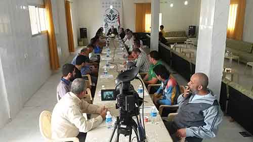 بنت جبيل تزدان بأعلام ورايات النصر