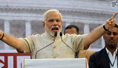  مودي يعد بهند &rsquo;قوية&rsquo; بعد تنصيبه رئيسا للوزراء