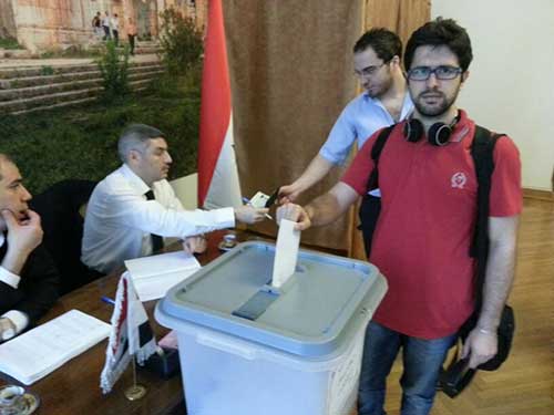 انطلاق الانتخابات الرئاسية السورية في المهجر