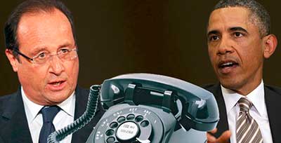 أوباما وهولاند يهدّدان بفرض عقوبات جديدة على روسيا
