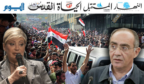 قوى واعلام 14 اذار وتعاملها مع انتخابات الرئاسة السورية في لبنان