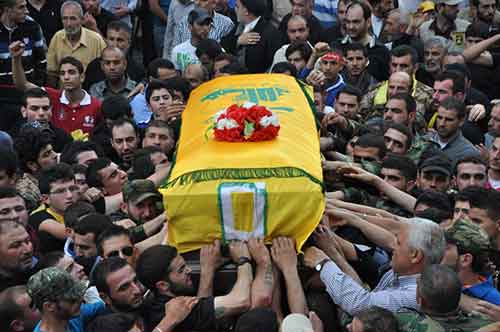 حزب الله يشييع الشهيد المجاهد مصطفى حسين أيوب