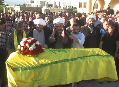 حزب الله شيّع الشهيدين حسين الموسوي ومحمد حيدر