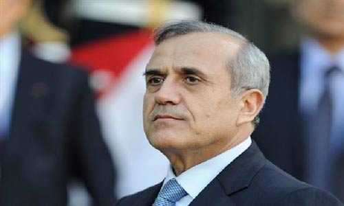سليمان يغادر قصر بعبدا الى منزله انتهاء فترة ولايته الرئاسية: سليمان غادر قصر بعبدا