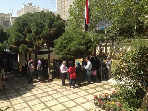 انطلاق الانتخابات الرئاسية السورية في المهجر