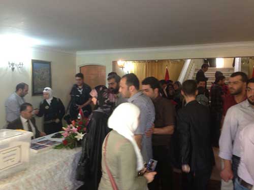 انطلاق الانتخابات الرئاسية السورية في المهجر