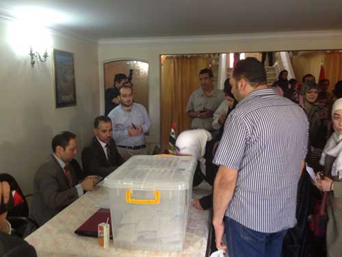 انطلاق الانتخابات الرئاسية السورية في المهجر