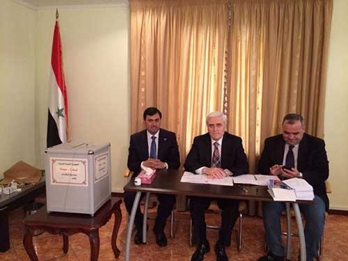 انطلاق الانتخابات الرئاسية السورية في المهجر