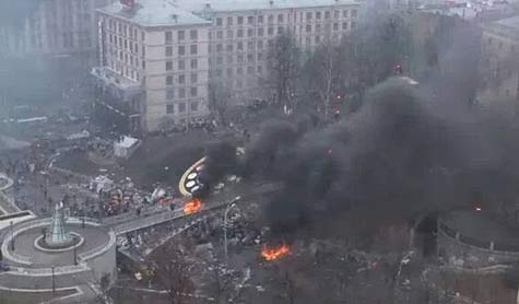 تحذيرات من حرب أهليّة في أوكرانيا