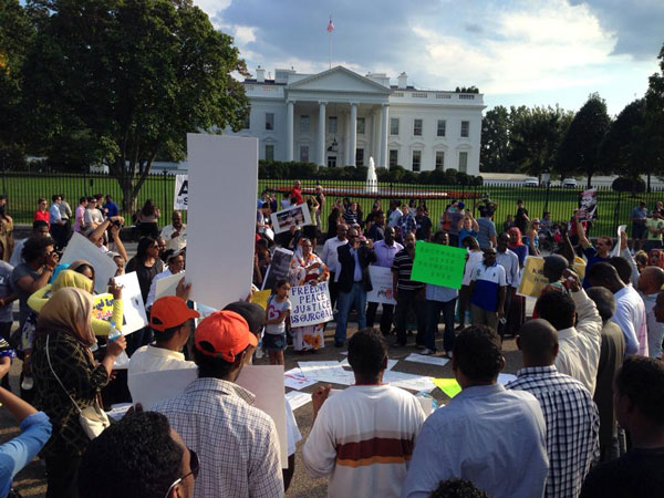 تظاهرات بعد نكث اوباما بوعود إغلاق غوانتانامو