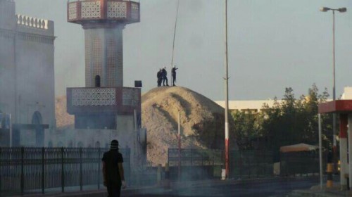 النظام البحريني يواصل استهداف المواقع الأثرية