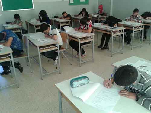 انتهاء اليوم الأول من إمتحانات الشهادة المتوسطة