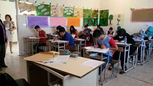 انتهاء اليوم الأول من إمتحانات الشهادة المتوسطة
