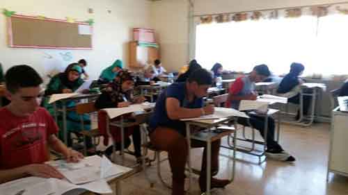 انتهاء اليوم الأول من إمتحانات الشهادة المتوسطة