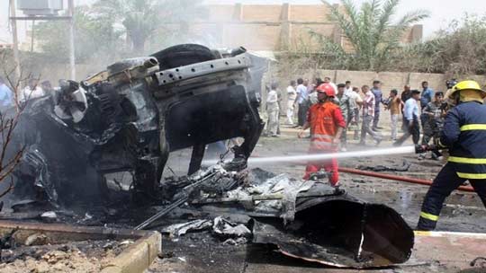 اعتداءات ارهابية تضرب العاصمة العراقية بغداد