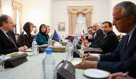 اجتماع ثلاثي في فيينا بين ظريف واشتون وبيرنز