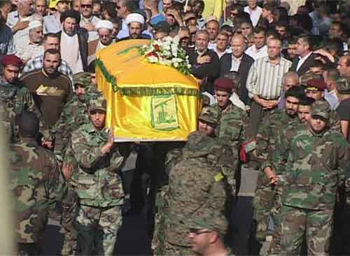 تشييع الشهداء فخر الدين وداغر والجوني وبدران