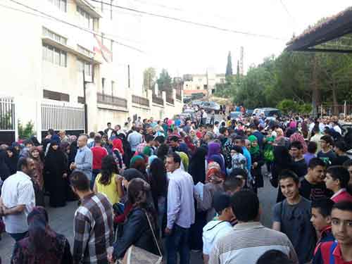 انتهاء اليوم الأول من إمتحانات الشهادة المتوسطة