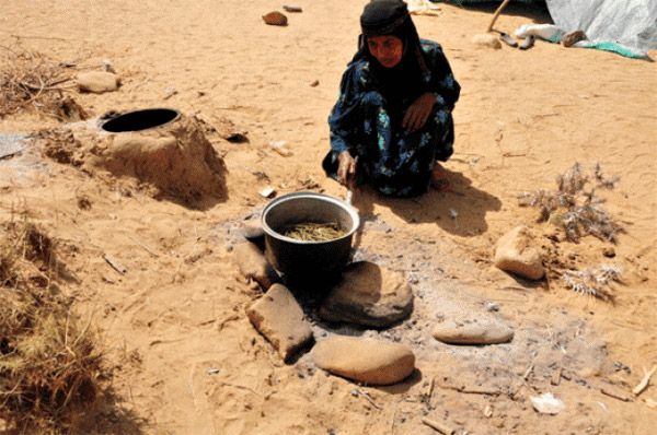 نصف سكان اليمن يعانون من الجوع