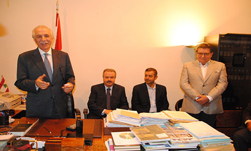 وزير الاشغال العامة غازي زعيتر جال في النبطية ومنطقتها