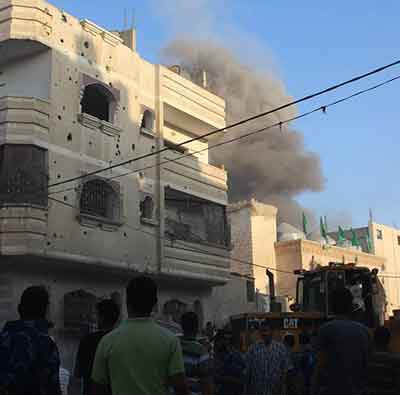 العدوان الصهيوني على قطاع غزة يدخل يومه الرابع