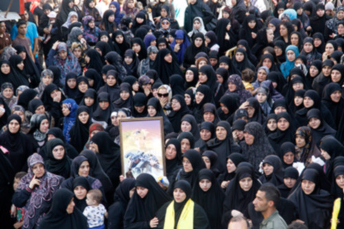 حزب الله يشيع الشهداء رباعي وكعور وطباجة