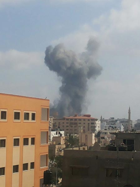 العدوان الصهيوني على غزة في يومه الـ25 
