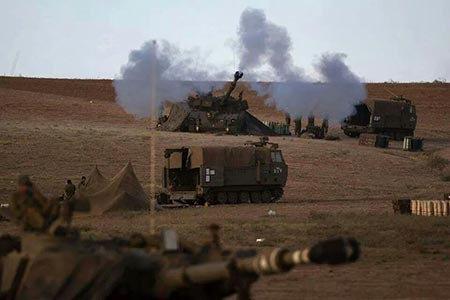 العدوان الصهيوني على غزة في يومه الـ25 