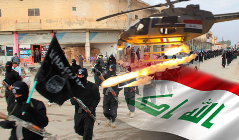 الجيش العراقي يقاتل داعش العراق.. المبايعة او فلق الهامات بالرصاص