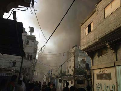 العدوان الصهيوني على غزّة.. مستمر