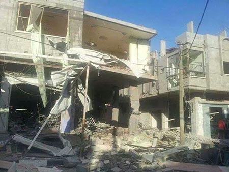 ..وفي اليوم 11 تهدئة انسانية بعد مجازر بغزة