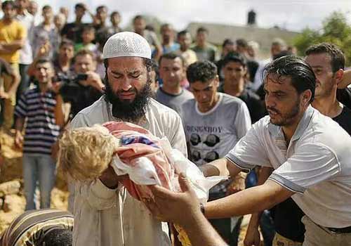 العدوان الصهيوني يواصل حصاد ارواح الابرياء في غزة 