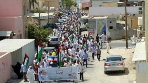 البحرينيون يحيون يوم القدس العالمي ويدعمون صمود غزة