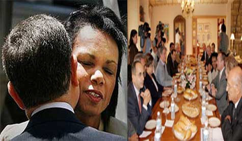 رايس تلتقي جماعة 14 اذار 24 تموز 2006: إسقاط اباتشي والعدو يقر بإخفاقه