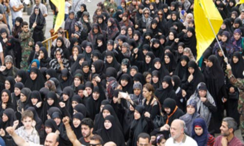 حزب الله يشيع الشهيدين عواضة وكيكي