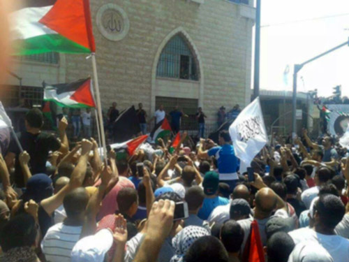فلسطين تشيّع شهيدها الطفل
