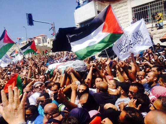 فلسطين تشيّع شهيدها الطفل
