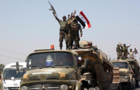 الجيش السوري يواصل عملياته العسكرية