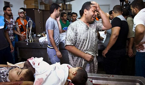 أكثر من 469 طفلاً شهيداً في غزّة 